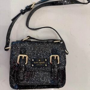 Kate Spade Sparkling Black Mini Bag